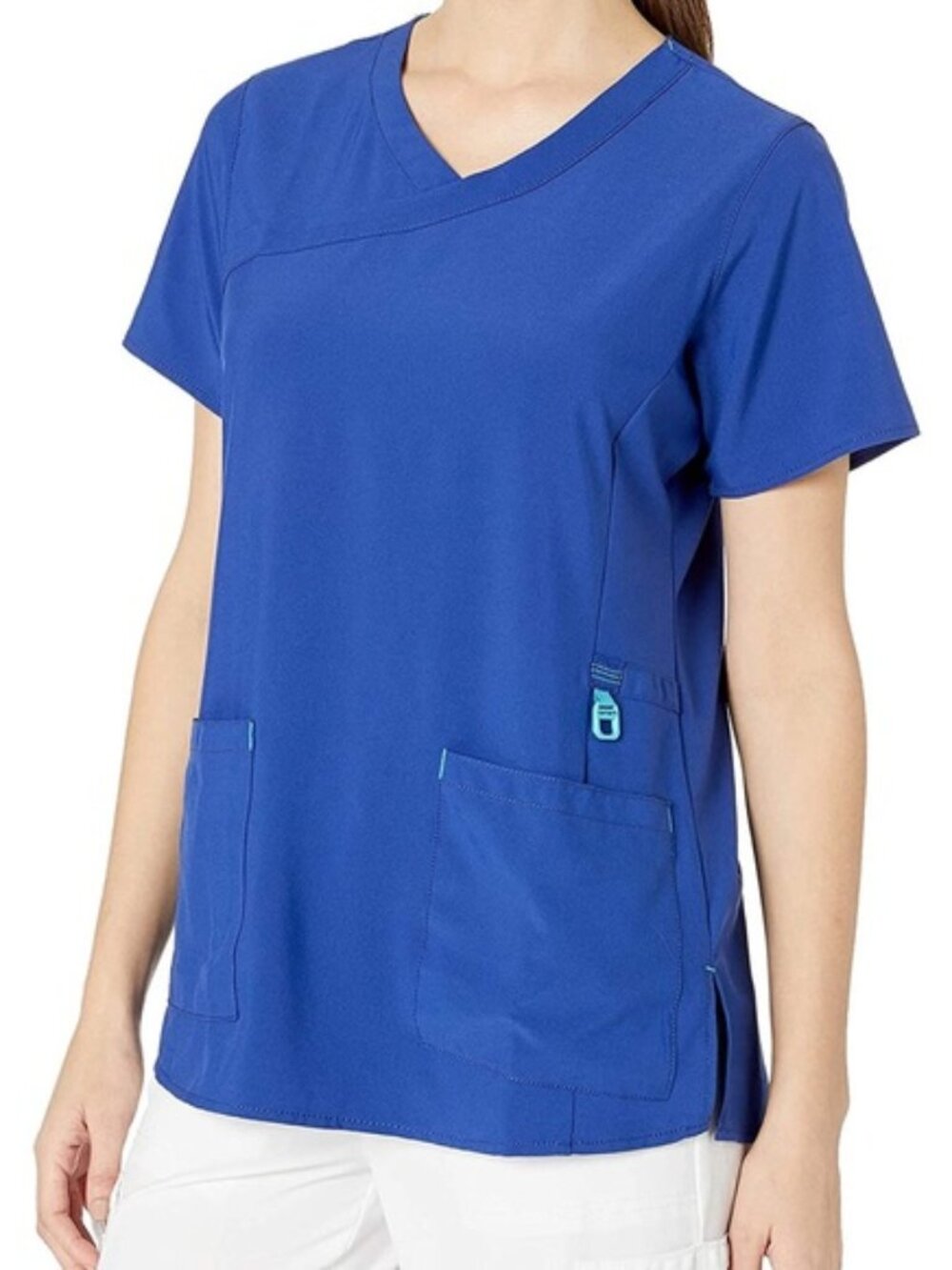 Carhartt 2x blue scrub blouse